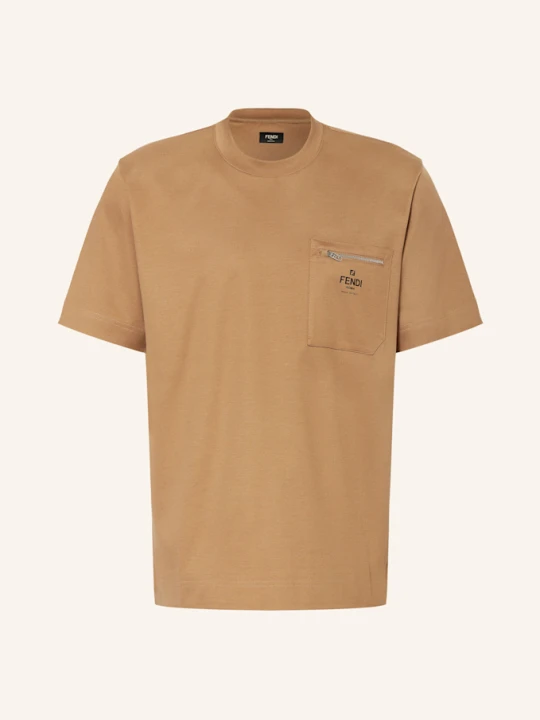 Zdjęcie produktu Fendi T-Shirt braun BRĄZOWY