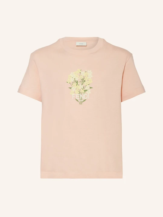 Zdjęcie produktu Fendi T-Shirt rosa JASNOPOMARAŃCZOWY