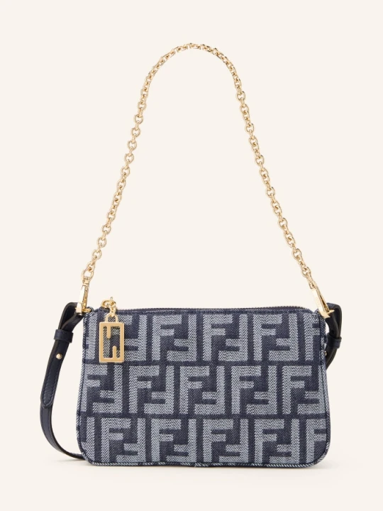 Zdjęcie produktu Fendi Portfel Na Łańcuszku Baguette blau