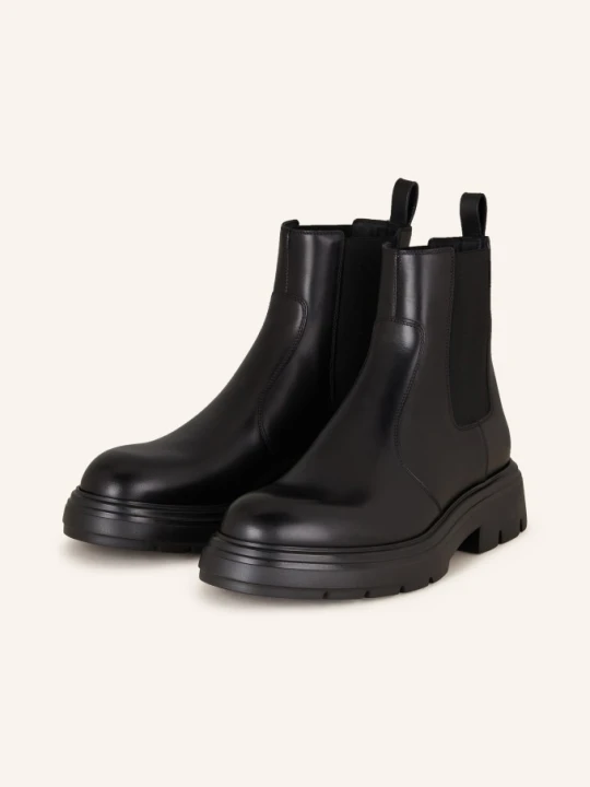 Zdjęcie produktu Ferragamo Botki Chelsea Dollie schwarz CZARNY