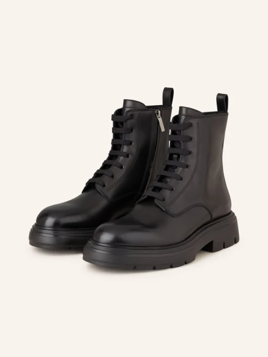 Zdjęcie produktu Ferragamo Botki Motocyklowe Dionne schwarz CZARNY