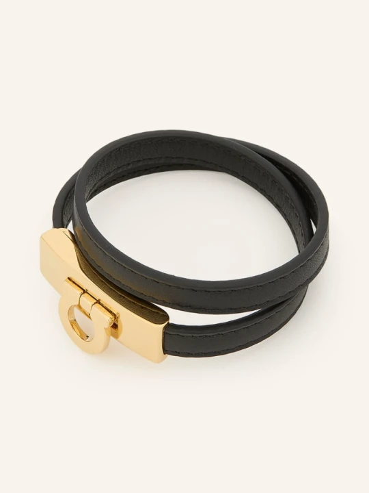 Zdjęcie produktu Ferragamo Bransoletka Hug schwarz
