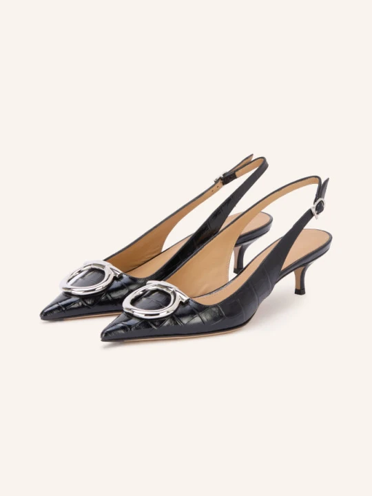 Zdjęcie produktu Ferragamo Czółenka Typu Slingback Sara schwarz