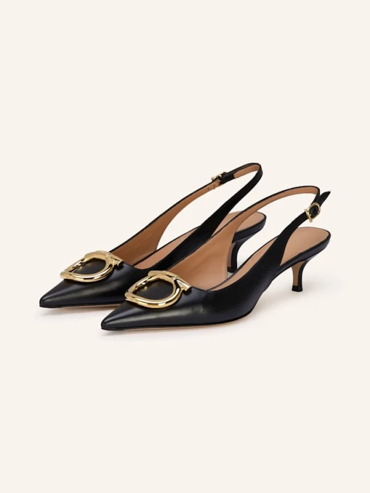 Zdjęcie produktu Ferragamo Czółenka Z Odkrytą Piętą Sara schwarz CZARNY
