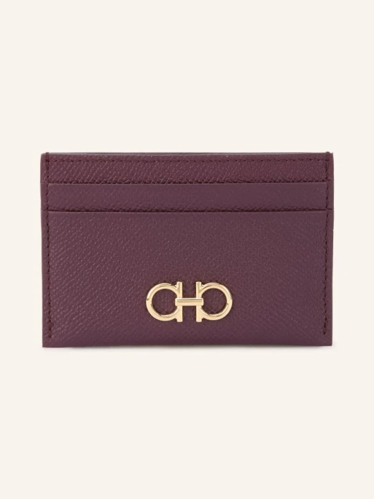 Zdjęcie produktu Ferragamo Etui Na Karty The Gancini lila purpurowy