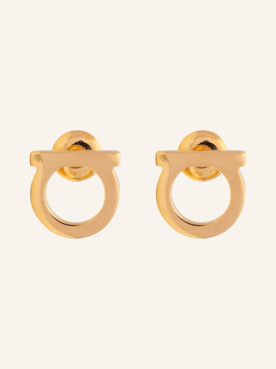 Zdjęcie produktu Ferragamo Kolczyki Na Sztyft Gancio gold