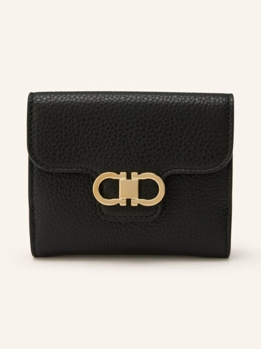 Zdjęcie produktu Ferragamo Portfel Gancio schwarz CZARNY