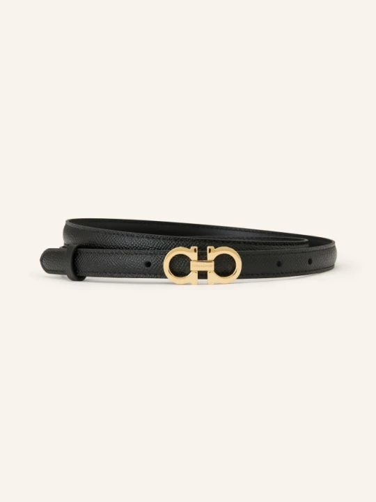 Zdjęcie produktu Ferragamo Skórzany Pasek schwarz