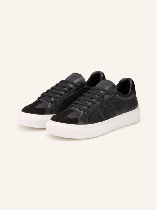 Zdjęcie produktu Ferragamo Sneakersy Gancini schwarz CZARNY