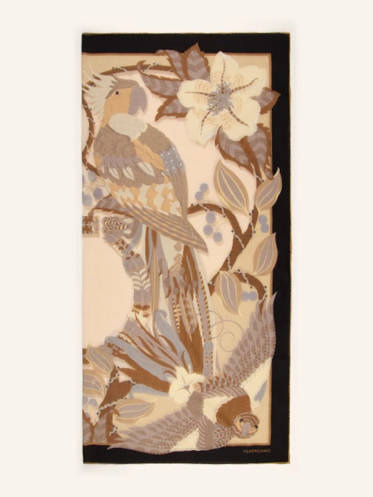 Zdjęcie produktu Ferragamo Szal Amazzonia Z Kaszmiru beige