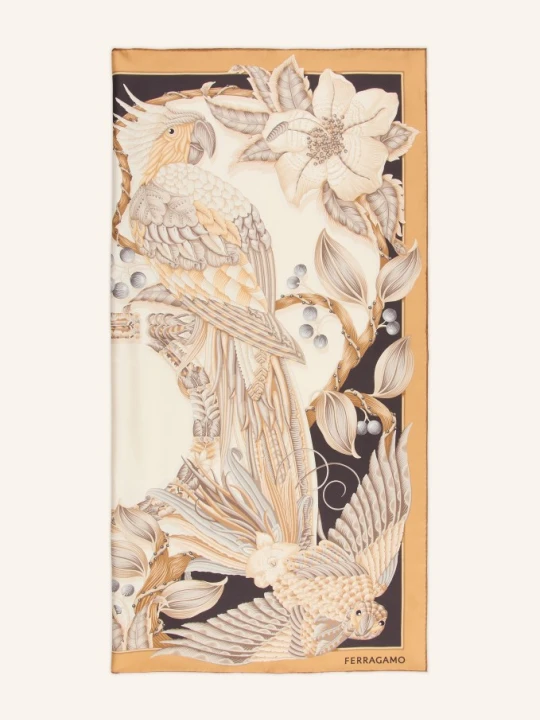 Zdjęcie produktu Ferragamo Szalik Jedwabny beige