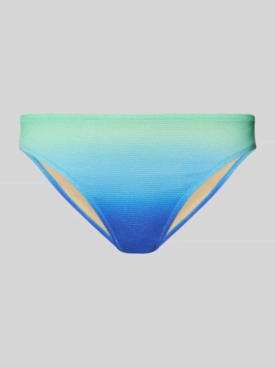 Zdjęcie produktu Figi bikini o kroju slim fit z fakturowanym wzorem model 'Nusa dua' MARIE JO Morski