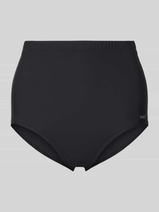 Zdjęcie produktu Figi bikini PLUS SIZE z wysokim stanem i dodatkiem streczu Lascana Czarny