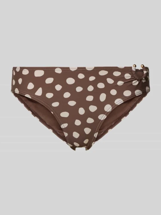 Zdjęcie produktu Majtki bikini w całości we wzór model 'Dauna' Barts Średniobrązowy