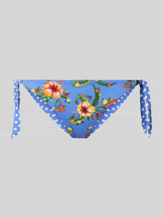 Zdjęcie produktu Figi bikini we wzór na całej powierzchni model 'DOLCEVITA BOA' Banana Moon Niebieski