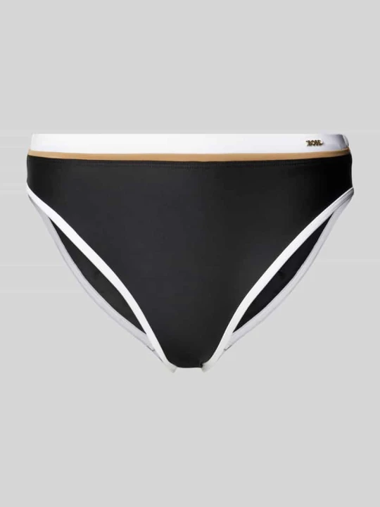 Zdjęcie produktu Figi bikini z aplikacją z logo model ‘BOSS CODES’ Czarny