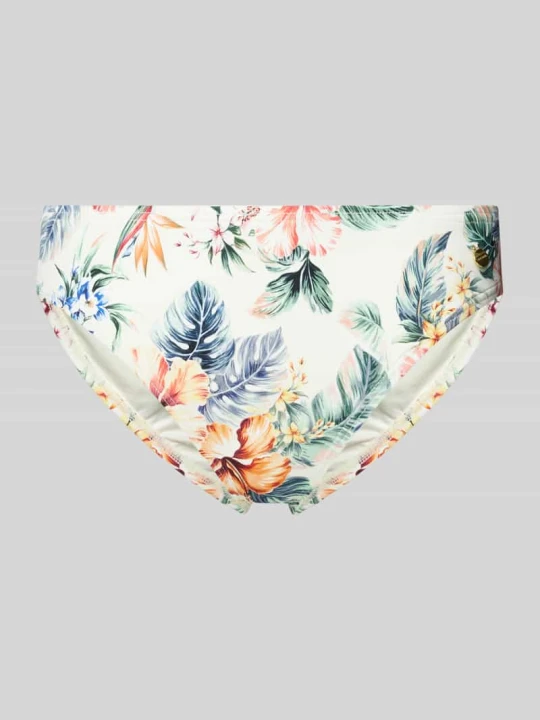 Zdjęcie produktu Figi bikini z aplikacją z logo model ‘Salsa’ Lascana Złamany biały