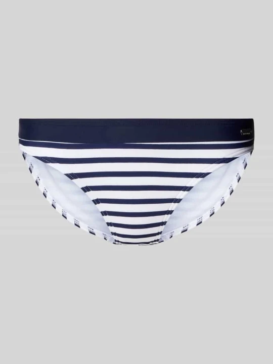Zdjęcie produktu Figi bikini z aplikacją z logo model ‘Summer’ Venice Beach Ciemnoniebieski