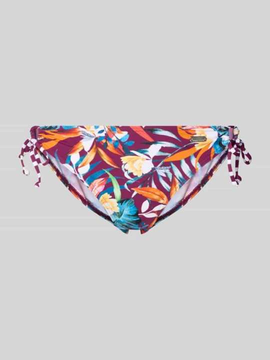 Zdjęcie produktu Majtki bikini z bocznym sznurowaniem Venice Beach Mocnoróżowy