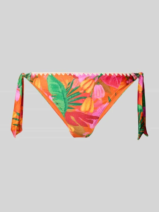 Zdjęcie produktu Majtki bikini z bocznym sznurowaniem model 'DIMKA ALAMEA' Banana Moon Pomarańczowy