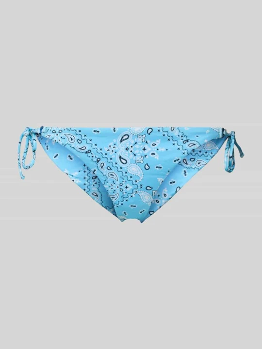 Zdjęcie produktu Figi bikini z bocznym wiązaniem model ‘LINA’ Banana Moon Jasnoniebieski