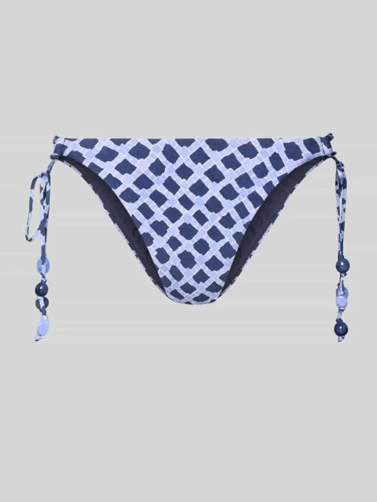 Zdjęcie produktu Figi bikini z bocznym wiązaniem model 'MARSEILLE' Seafolly Niebieski