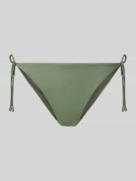 Zdjęcie produktu Figi bikini z bocznym wiązaniem model 'MASSA SPARKLESUN' Banana Moon Khaki