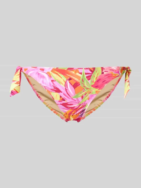 Zdjęcie produktu Figi bikini z bocznym wiązaniem model ‘SHUBRA’ MARIE JO Mocnoróżowy