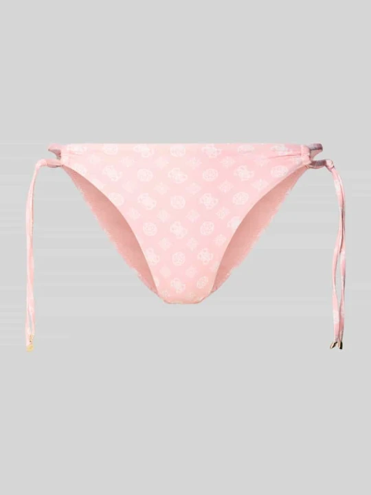 Zdjęcie produktu Figi bikini z bocznym wiązaniem model 'SOLEIL' Guess Różowy