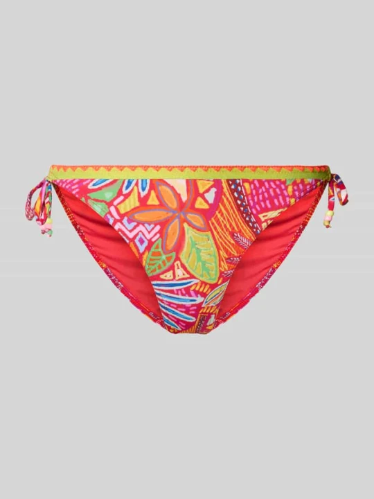 Zdjęcie produktu Figi bikini z bocznym wiązaniem model 'STORA CORALBAY' Banana Moon Mocnoróżowy