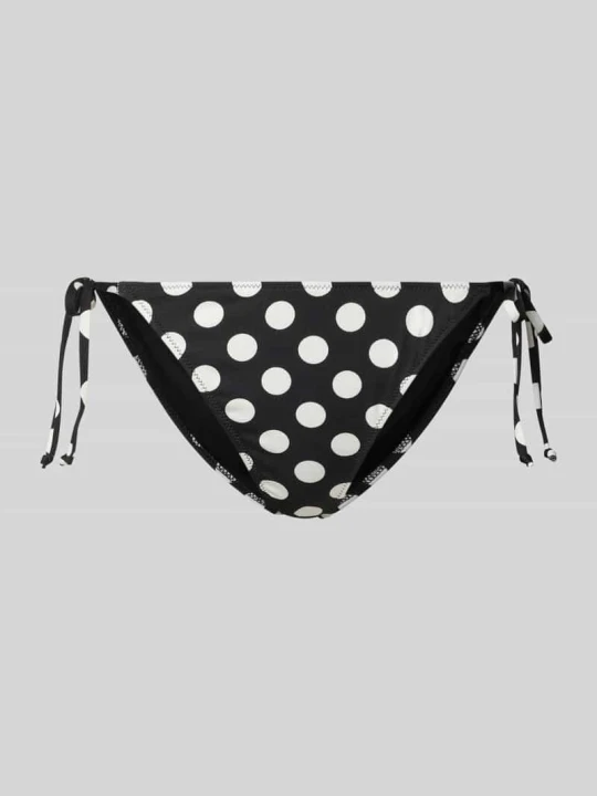 Zdjęcie produktu Figi bikini z bocznym wiązaniem model 'THALIA' NEO NOIR Czarny