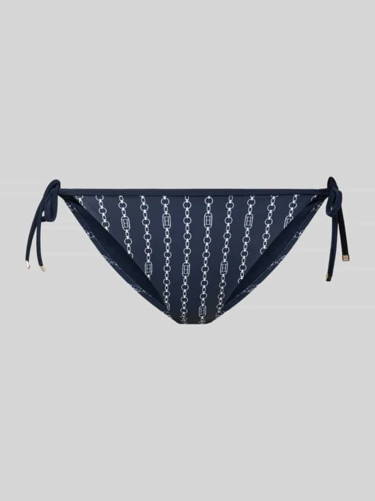 Zdjęcie produktu Figi bikini z bocznym wiązaniem Tommy Hilfiger Granatowy