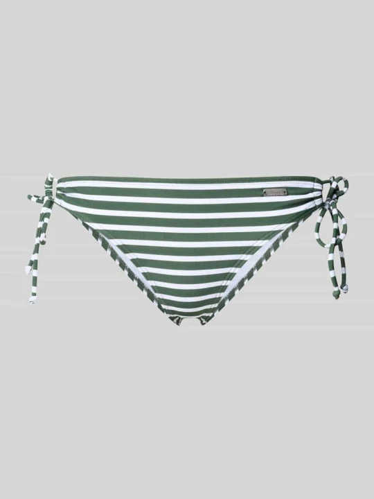 Zdjęcie produktu Figi bikini z bocznym wiązaniem Venice Beach Oliwkowy