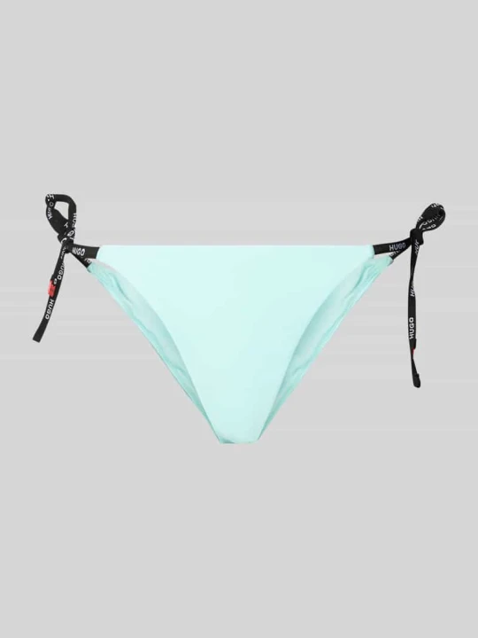 Zdjęcie produktu Figi bikini z bocznymi wiązaniami model ‘PURE’ Hugo Niebieski