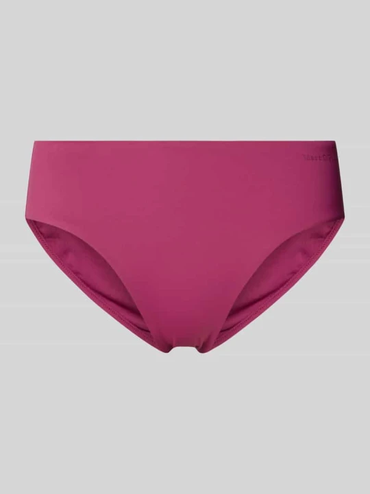 Zdjęcie produktu Figi bikini z detal z logo Marc O'Polo Mocnoróżowy