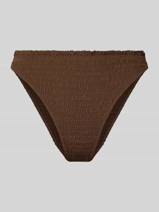 Zdjęcie produktu Figi bikini z fakturowanym wzorem model 'SKIN LOBSTER' NEO NOIR Ciemnobrązowy