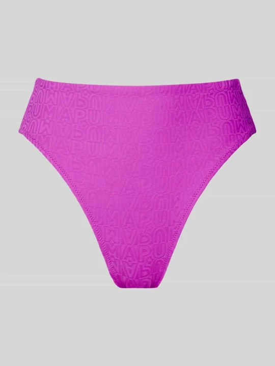 Zdjęcie produktu Figi bikini z fakturowanym wzorem Puma Mocnoróżowy