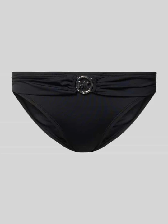 Zdjęcie produktu Figi bikini z logo model 'SOLIDS' Michael Kors Czarny