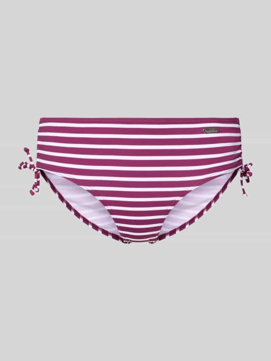 Zdjęcie produktu Figi bikini z marszczeniami model 'Tadu' Venice Beach Bordowy