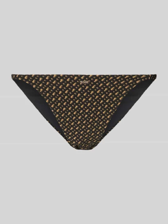 Zdjęcie produktu Figi bikini z monogramem B model 'BOSS PEARL' Średniobrązowy