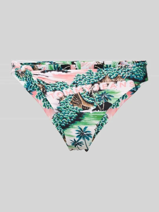 Zdjęcie produktu Figi bikini z nadrukiem na całej powierzchni Tommy Hilfiger Złamany biały