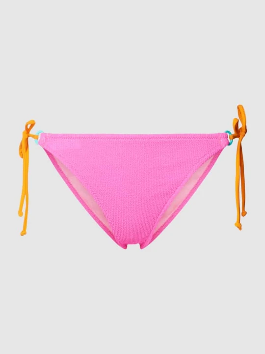 Zdjęcie produktu Figi bikini z naszywką z logo Banana Moon Mocnoróżowy