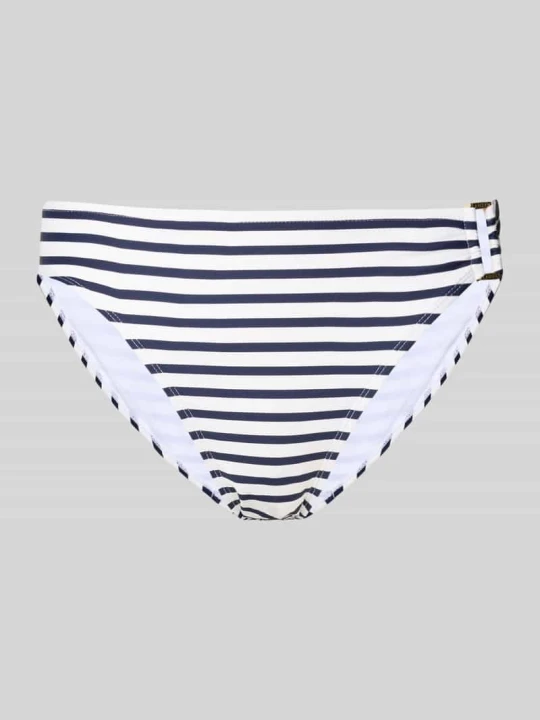 Zdjęcie produktu Figi bikini z ozdobną aplikacją model ‘LUXE’ Lauren Ralph Lauren Granatowy