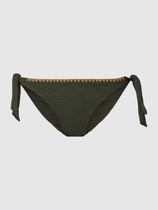 Zdjęcie produktu Figi bikini z wiązanymi detalami model ‘DIMKA SANTAFE’ Banana Moon Khaki