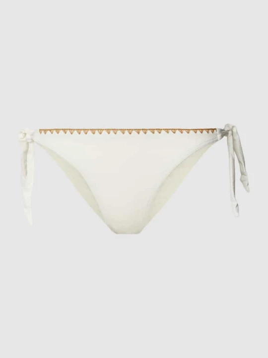Zdjęcie produktu Figi bikini z wiązanymi detalami model ‘DIMKA SANTAFE’ Banana Moon Złamany biały