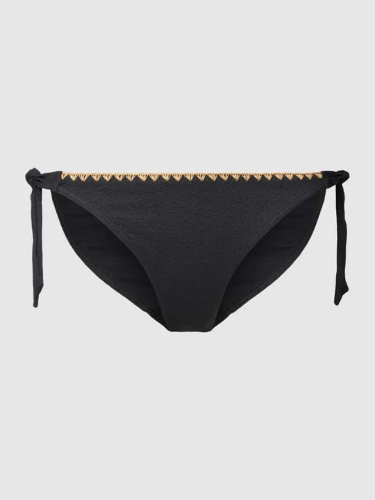 Zdjęcie produktu Figi bikini z wiązanymi detalami model ‘DIMKA SANTAFE’ Banana Moon Czarny