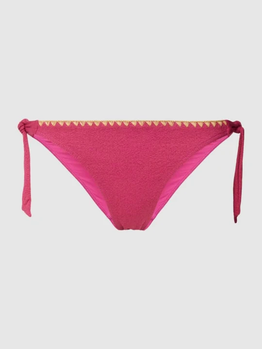 Zdjęcie produktu Figi bikini z wiązanymi detalami model ‘DIMKA SANTAFE’ Banana Moon Mocnoróżowy