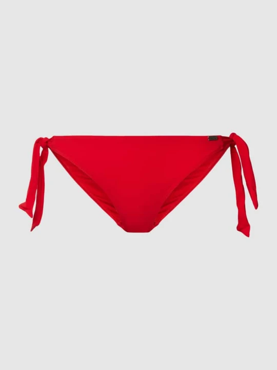 Zdjęcie produktu Figi bikini z wiązanymi detalami model ‘MENDA SPRING’ Banana Moon Czerwony