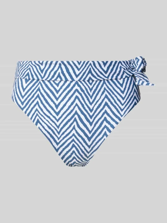 Zdjęcie produktu Figi bikini z wysokim stanem i bocznym wiązaniem model ‘YANKUN’ Barts Niebieski