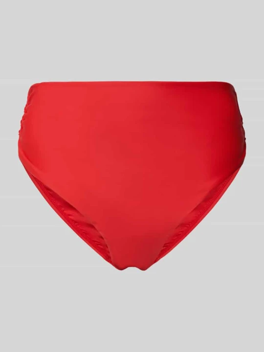 Zdjęcie produktu Figi bikini z wysokim stanem i marszczeniami model ‘Kelli’ Barts Czerwony
